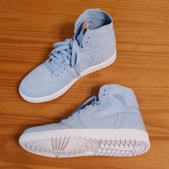 Jordan Shoes - AIR JORDAN 1 RETRO HIGH DECON  Ice Blue, W 10